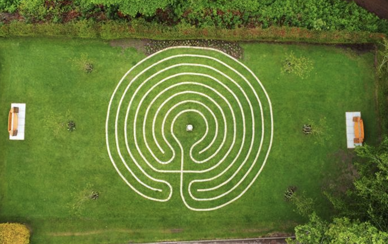 Labyrinth at Castlebank